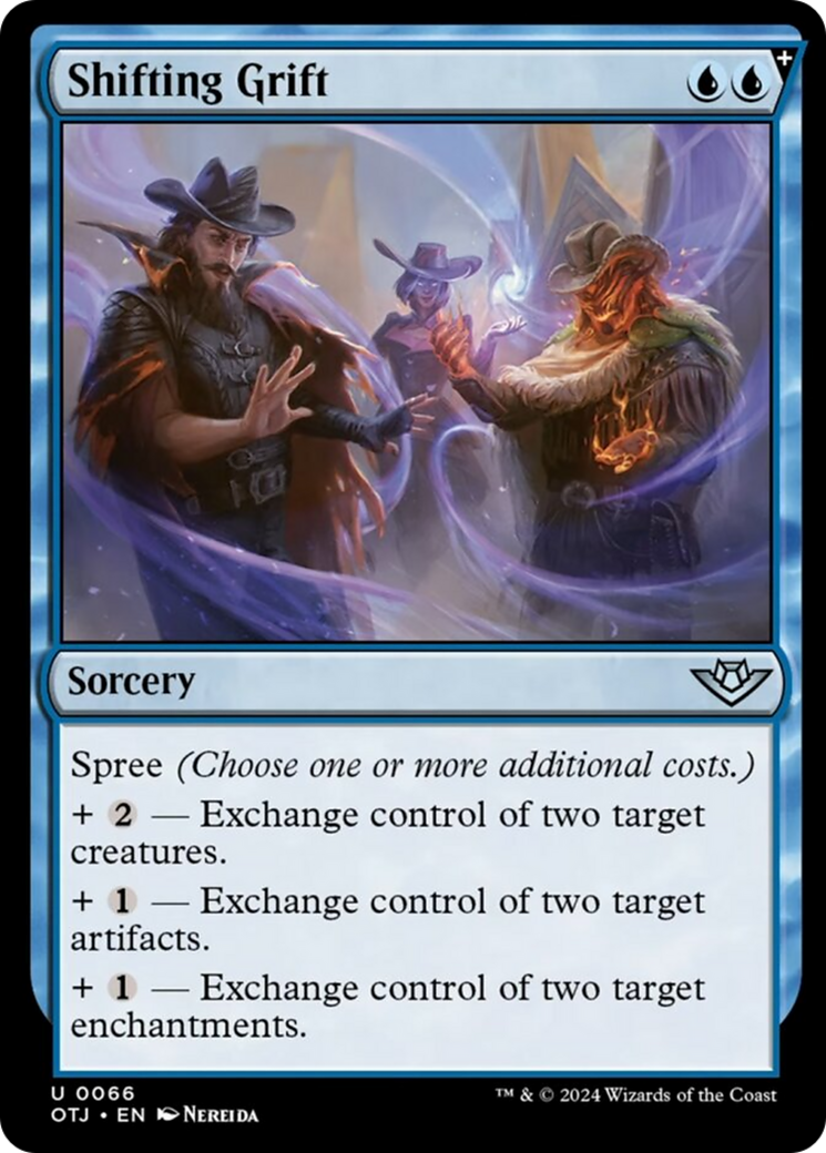 Shifting Grift [Outlaws of Thunder Junction] | Galactic Gamez