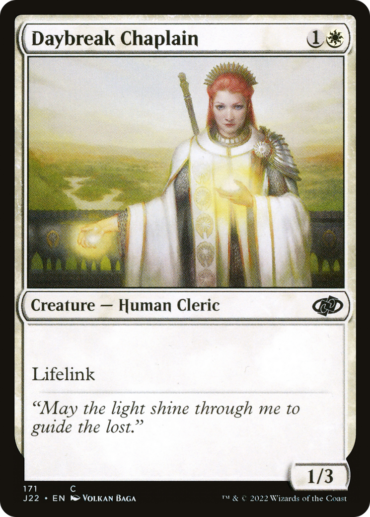 Daybreak Chaplain [Jumpstart 2022] | Galactic Gamez