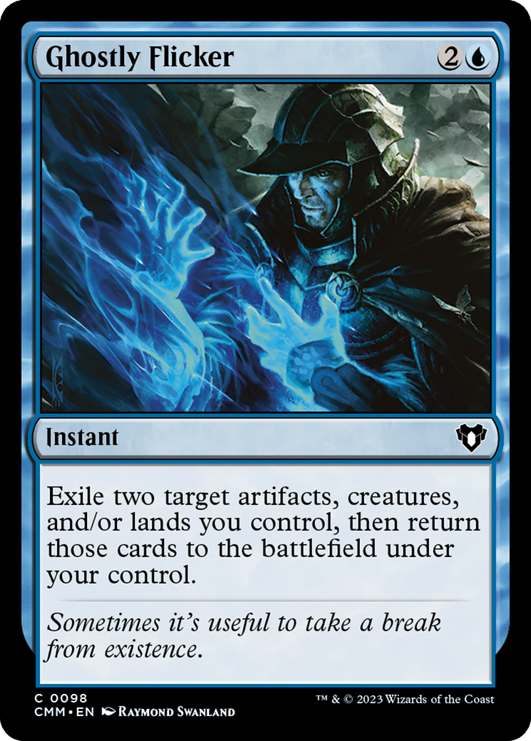 Ghostly Flicker [Commander Masters] | Galactic Gamez