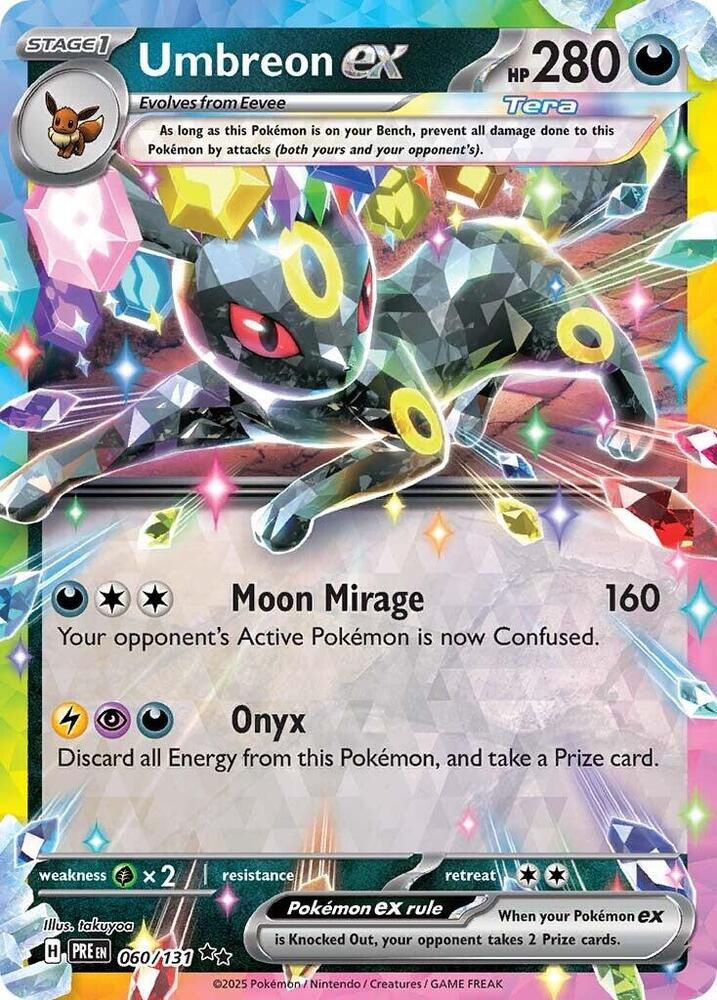 Umbreon ex (060/131) [Scarlet & Violet: Prismatic Evolutions] | Galactic Gamez