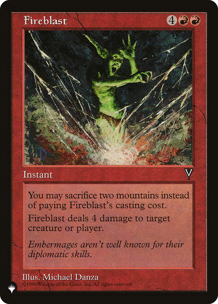 Fireblast [The List] | Galactic Gamez