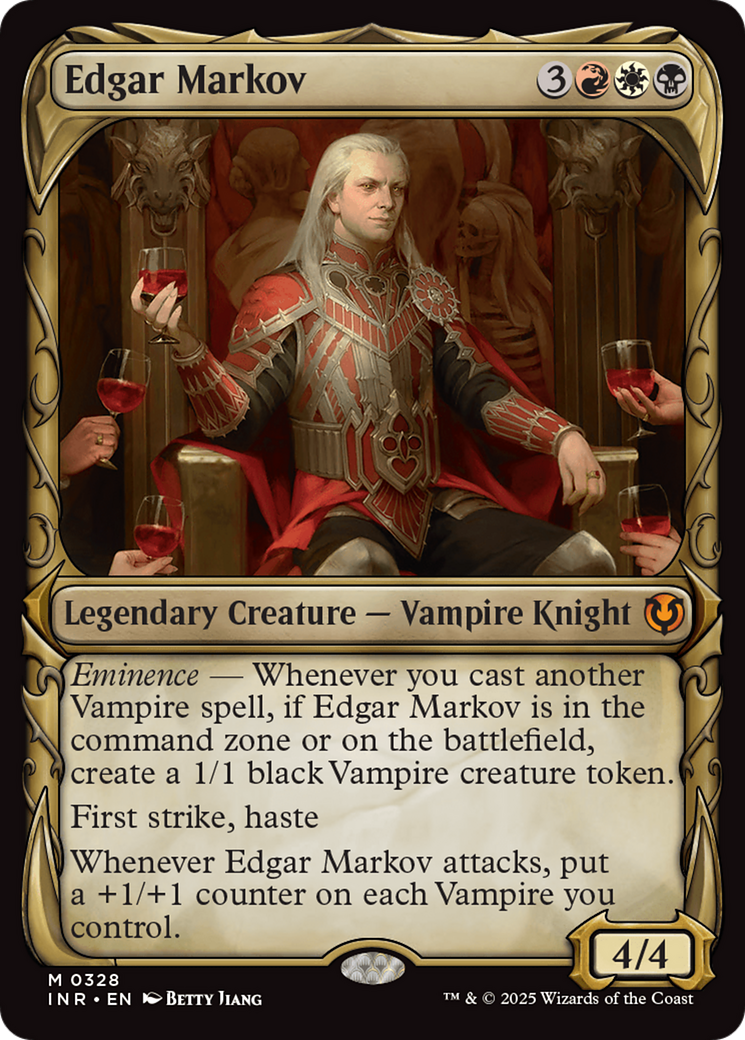 Edgar Markov (Showcase) [Innistrad Remastered] | Galactic Gamez