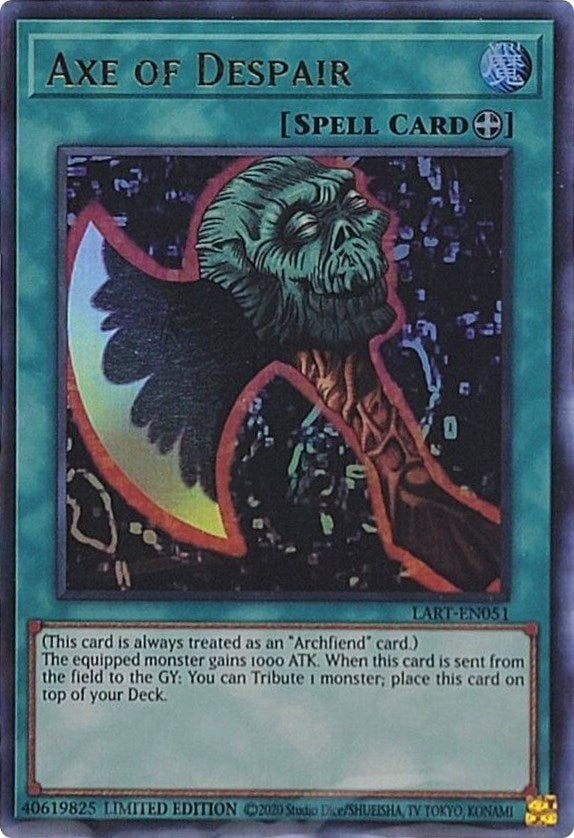 Axe of Despair [LART-EN051] Ultra Rare | Galactic Gamez