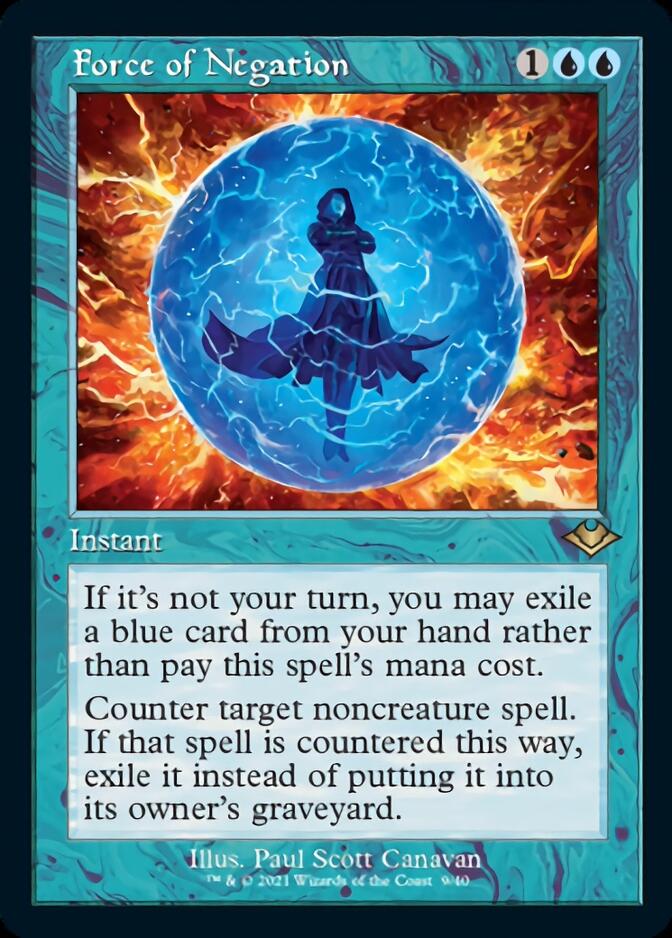 Force of Negation (Retro Foil Etched) [Modern Horizons] | Galactic Gamez