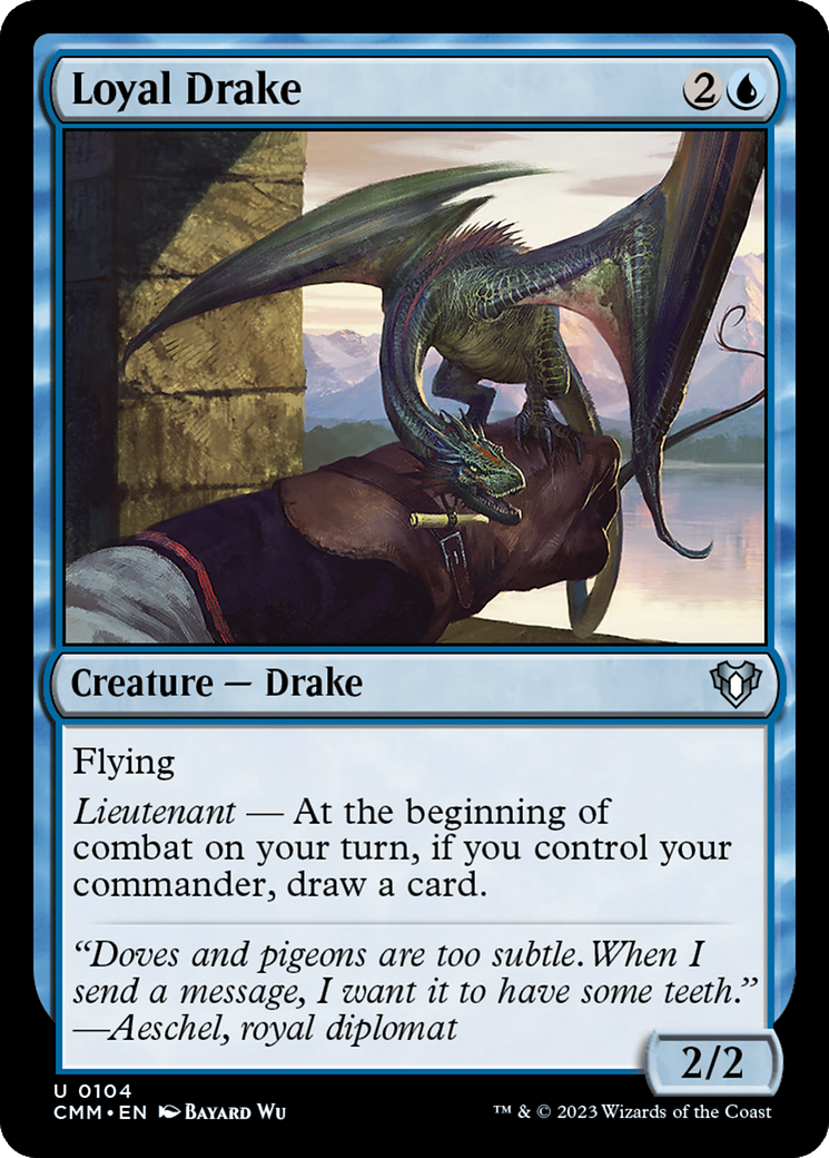 Loyal Drake [Commander Masters] | Galactic Gamez