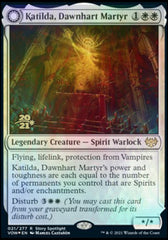 Katilda, Dawnhart Martyr // Katilda's Rising Dawn [Innistrad: Crimson Vow Prerelease Promos] | Galactic Gamez