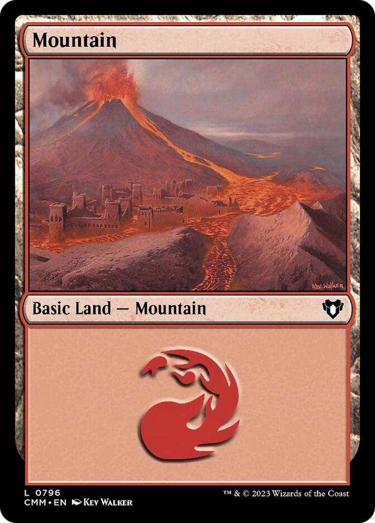 Mountain (796) [Commander Masters] | Galactic Gamez