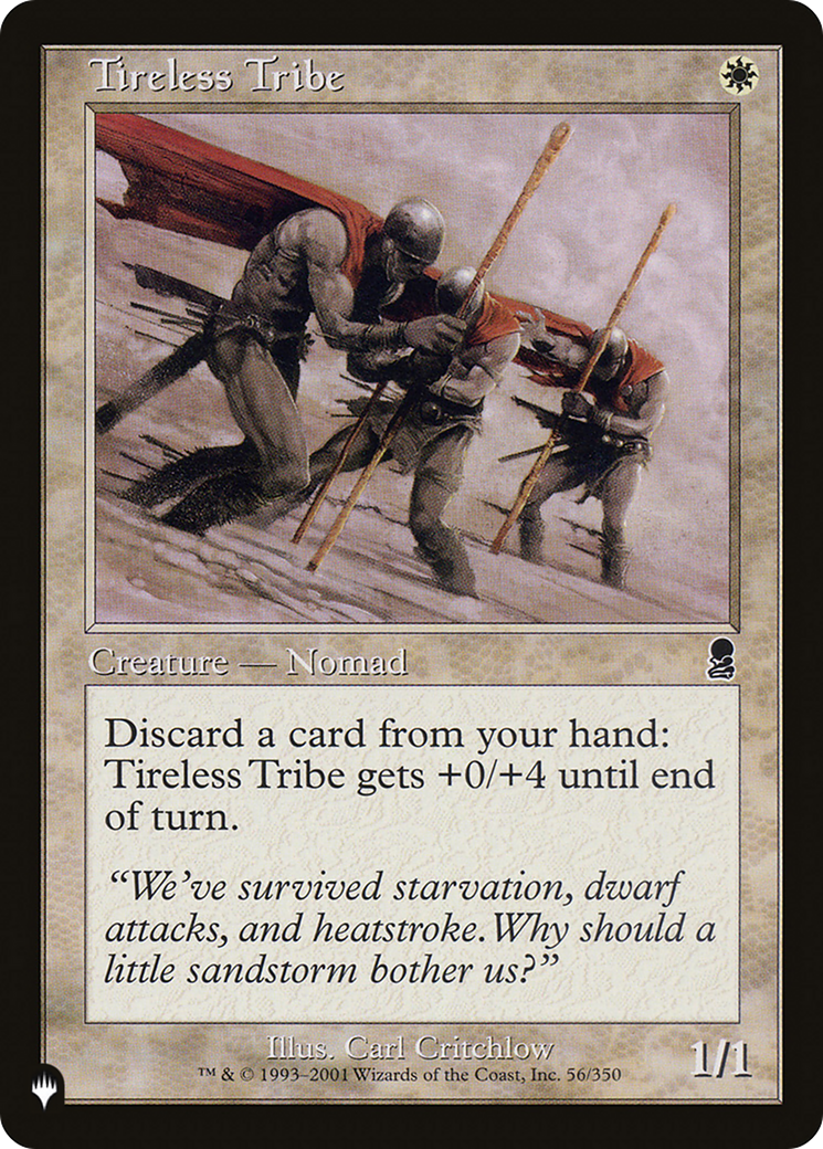 Tireless Tribe [The List] | Galactic Gamez