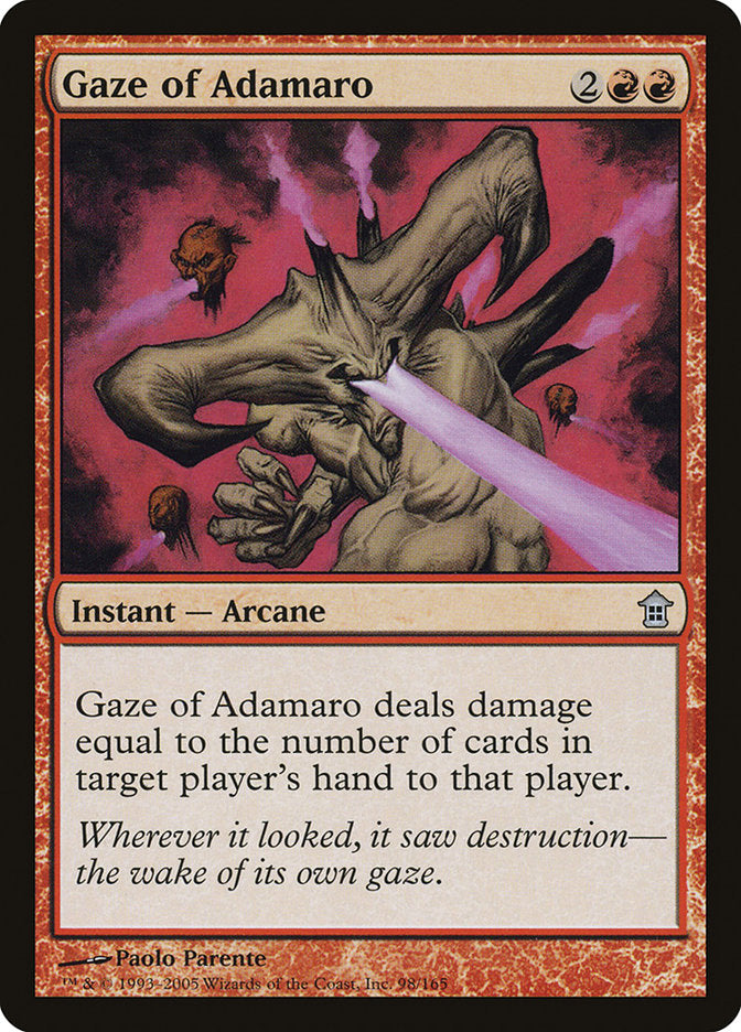 Gaze of Adamaro [Saviors of Kamigawa] | Galactic Gamez