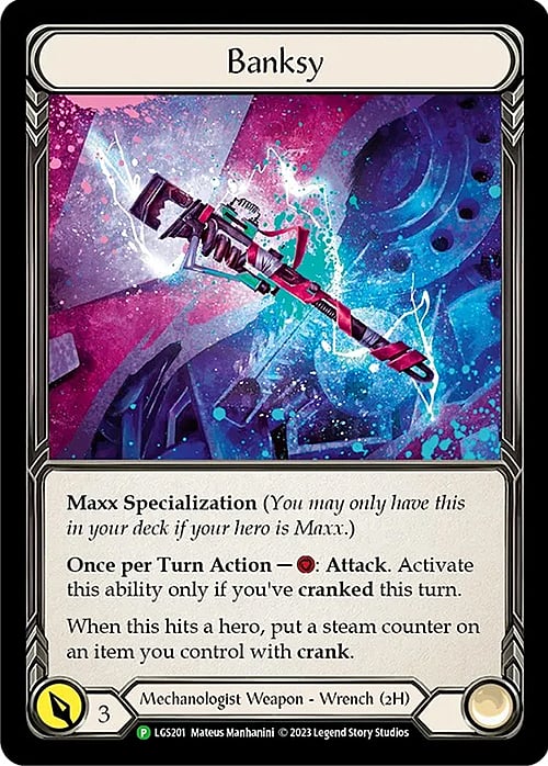 Banksy [LGS201] (Promo)  Cold Foil | Galactic Gamez