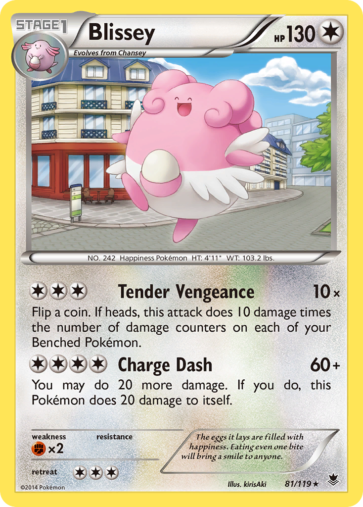 Blissey (81/119) [XY: Phantom Forces] | Galactic Gamez