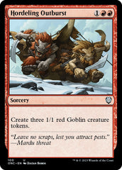 Hordeling Outburst [Phyrexia: All Will Be One Commander] | Galactic Gamez
