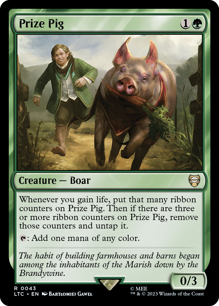 Prize Pig [The Lord of the Rings: Tales of Middle-Earth Commander] | Galactic Gamez