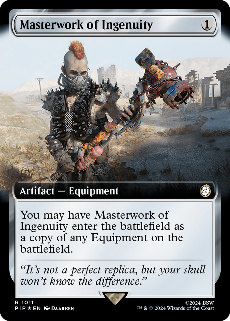 Masterwork of Ingenuity (Extended Art) (Surge Foil) [Fallout] | Galactic Gamez