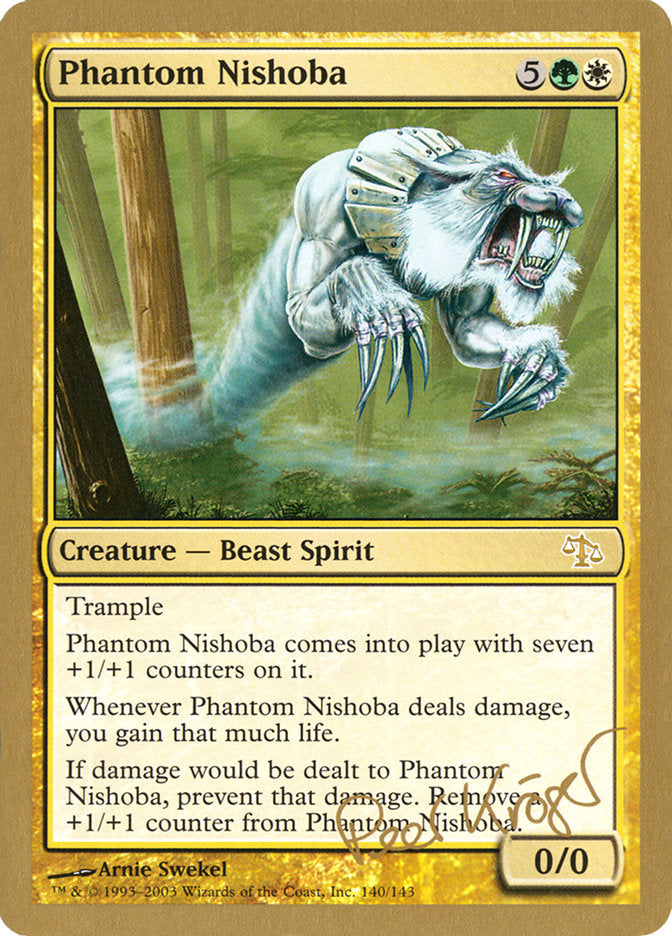 Phantom Nishoba (Peer Kroger) [World Championship Decks 2003] | Galactic Gamez