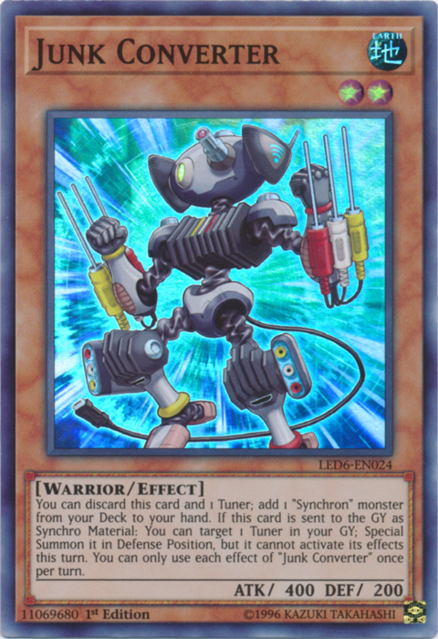 Junk Converter [LED6-EN024] Super Rare | Galactic Gamez