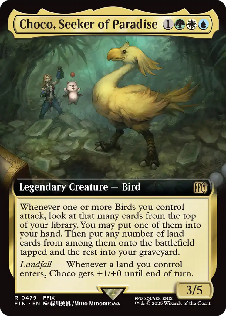 Choco, Seeker of Paradise (Extended Art) [FINAL FANTASY] | Galactic Gamez
