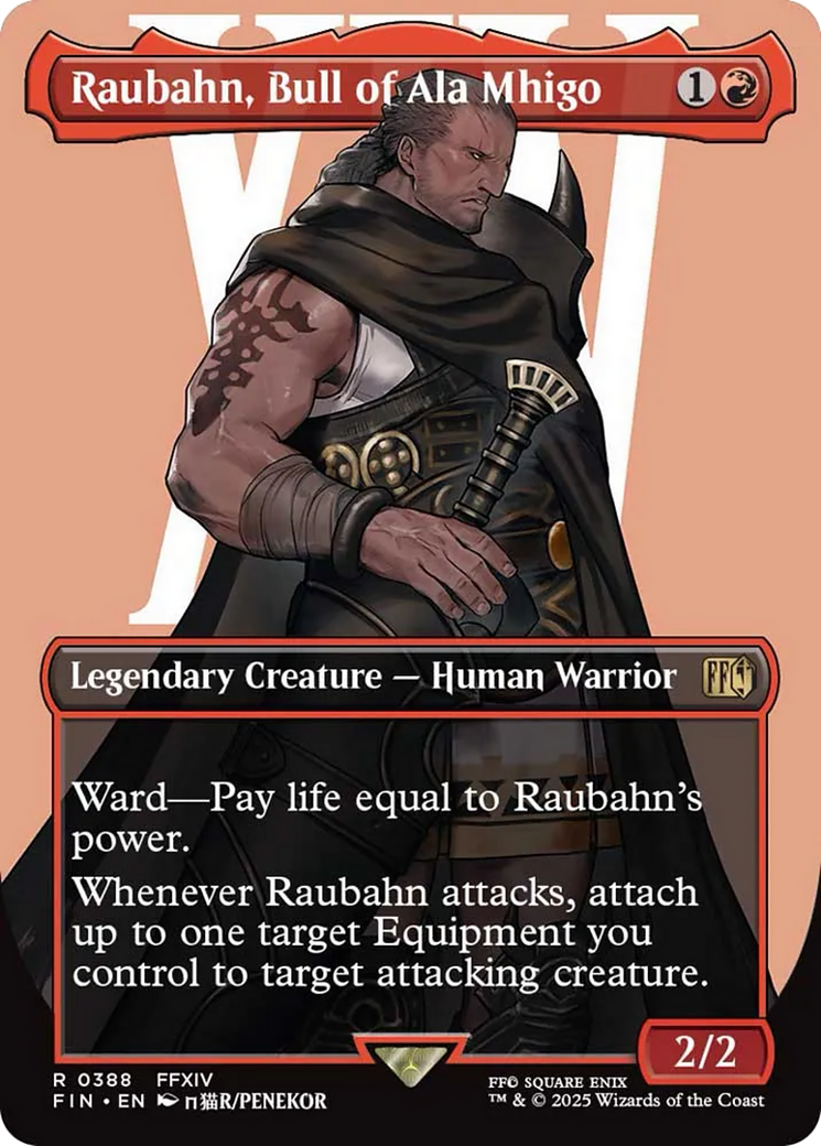 Raubahn, Bull of Ala Mhigo (Borderless) [FINAL FANTASY] | Galactic Gamez
