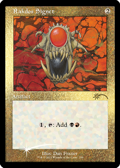 Rakdos Signet (Retro) (Foil Etched) [Secret Lair Drop Series] | Galactic Gamez