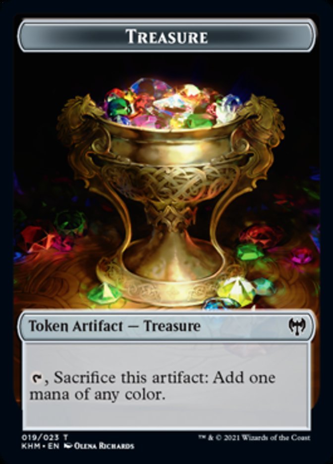 Treasure Token [Kaldheim Tokens] | Galactic Gamez