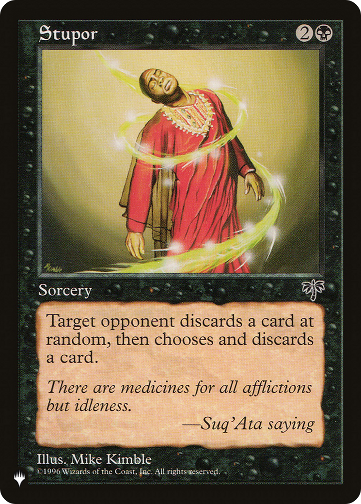 Stupor [The List] | Galactic Gamez
