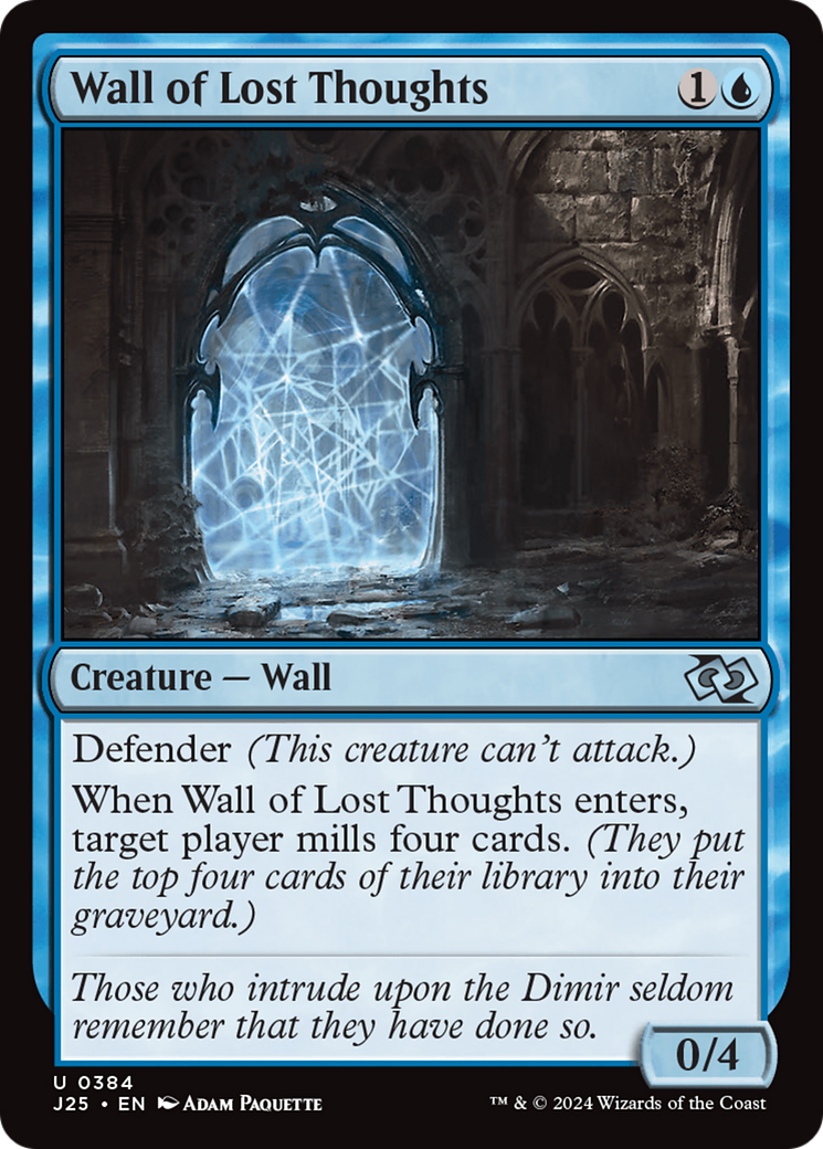 Wall of Lost Thoughts [Foundations Jumpstart] | Galactic Gamez