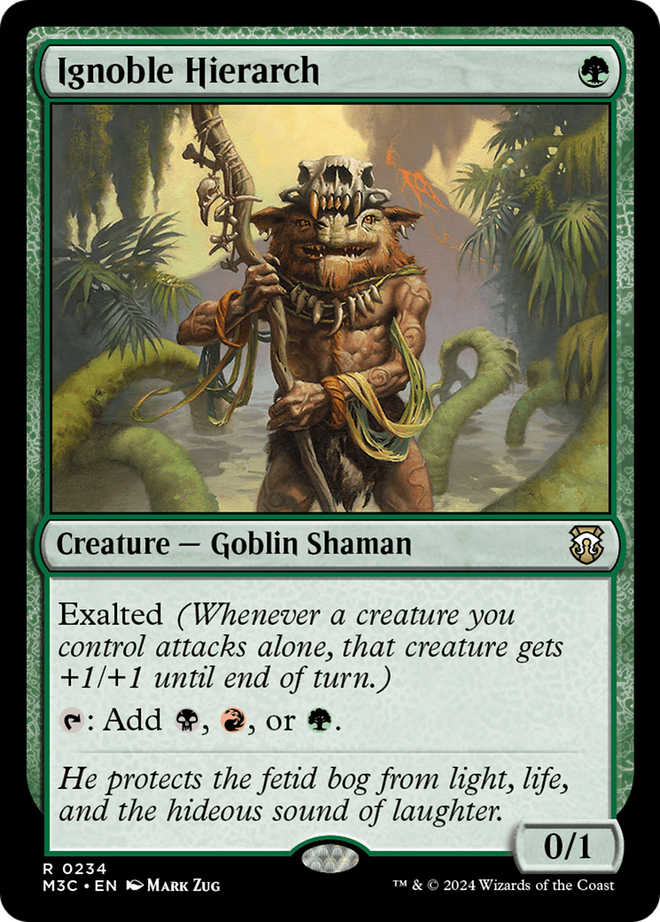 Ignoble Hierarch [Modern Horizons 3 Commander] | Galactic Gamez