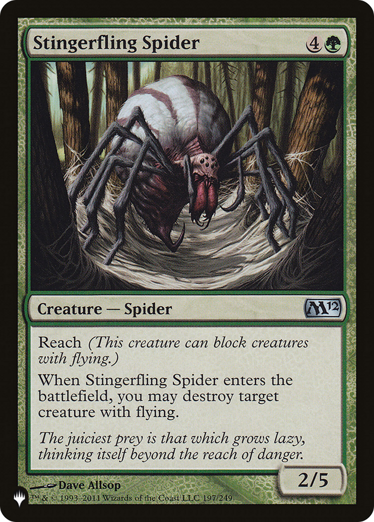 Stingerfling Spider [The List Reprints] | Galactic Gamez