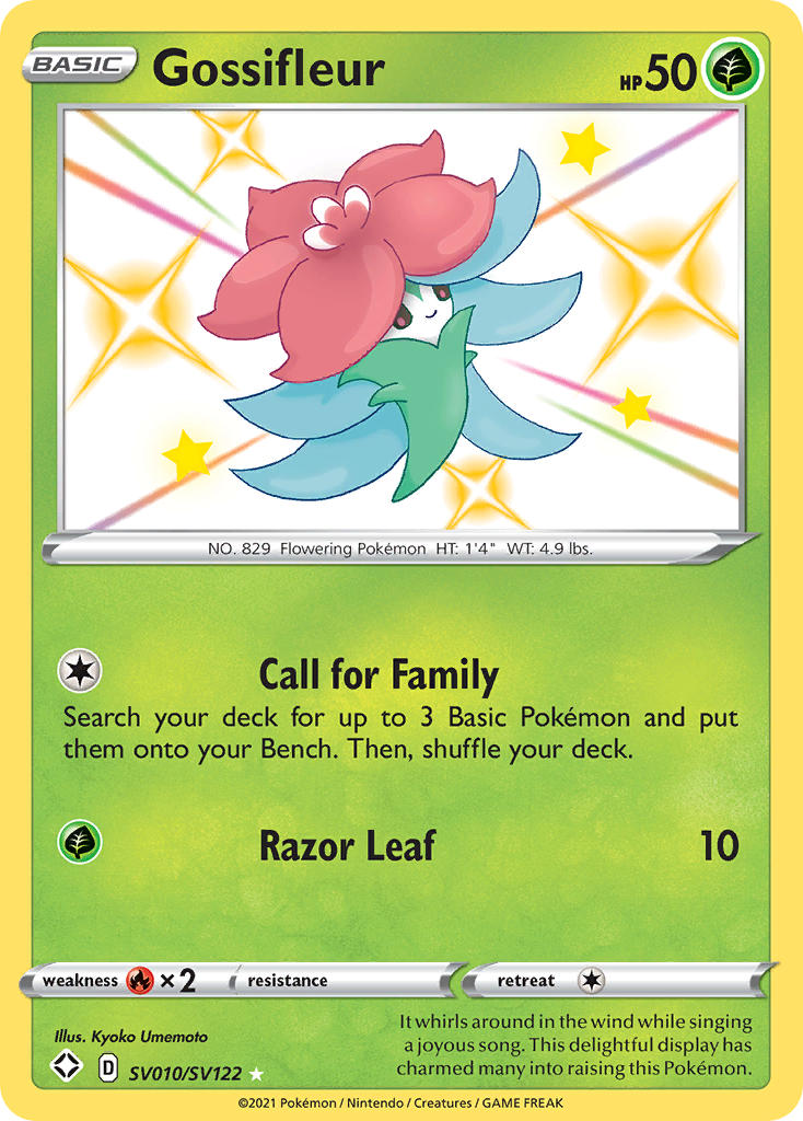 Gossifleur (SV010/SV122) [Sword & Shield: Shining Fates] | Galactic Gamez