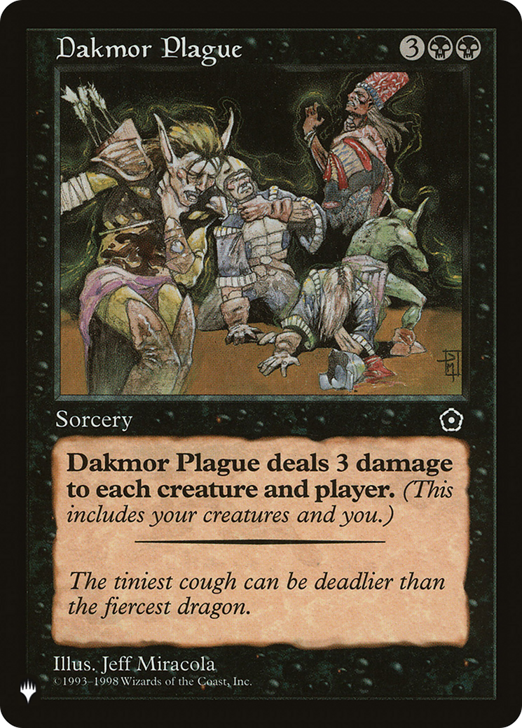 Dakmor Plague [The List] | Galactic Gamez