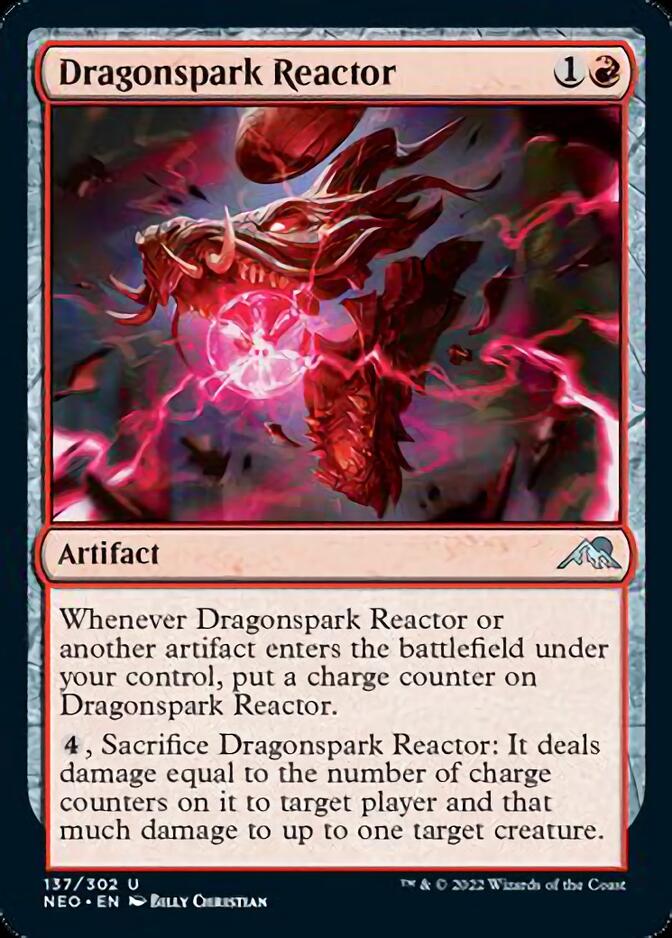 Dragonspark Reactor [Kamigawa: Neon Dynasty] | Galactic Gamez