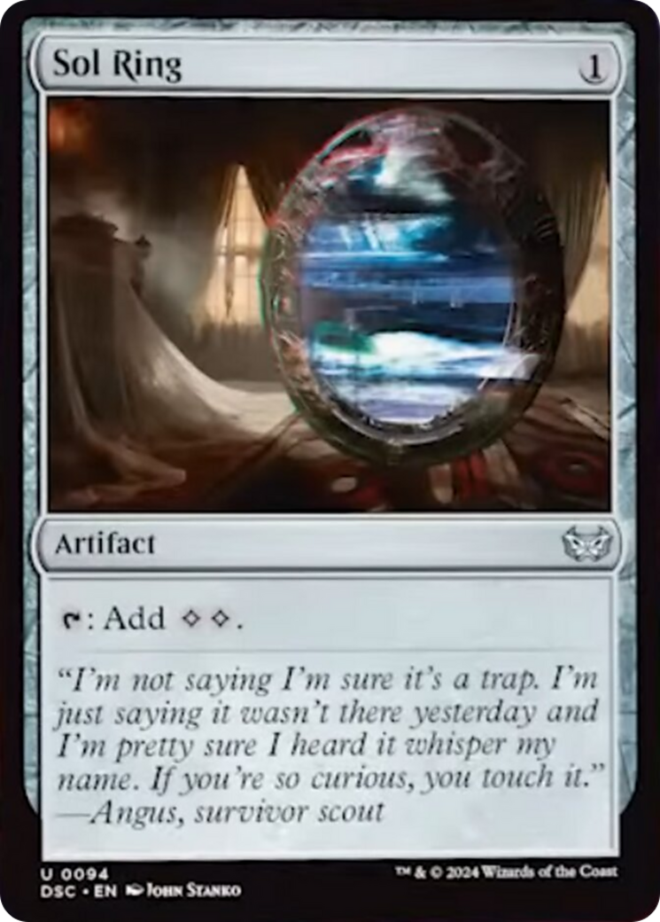 Sol Ring [Duskmourn: House of Horror Commander] | Galactic Gamez