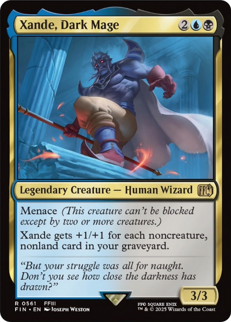 Xande, Dark Mage [FINAL FANTASY] | Galactic Gamez