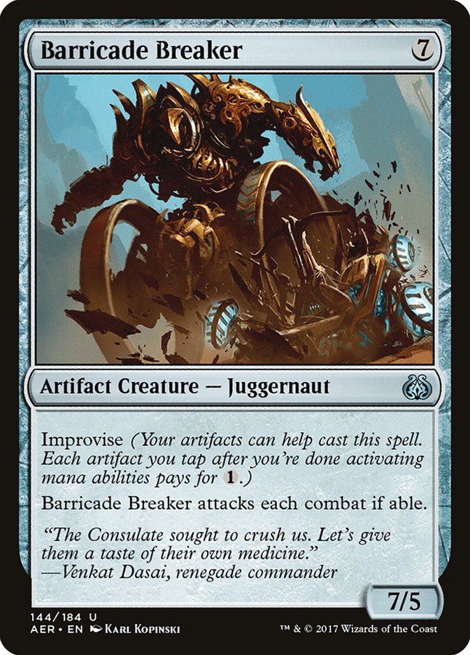 Barricade Breaker [Aether Revolt] | Galactic Gamez