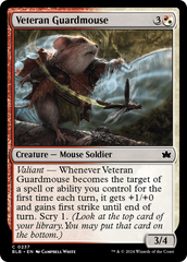 Veteran Guardmouse [Bloomburrow] | Galactic Gamez