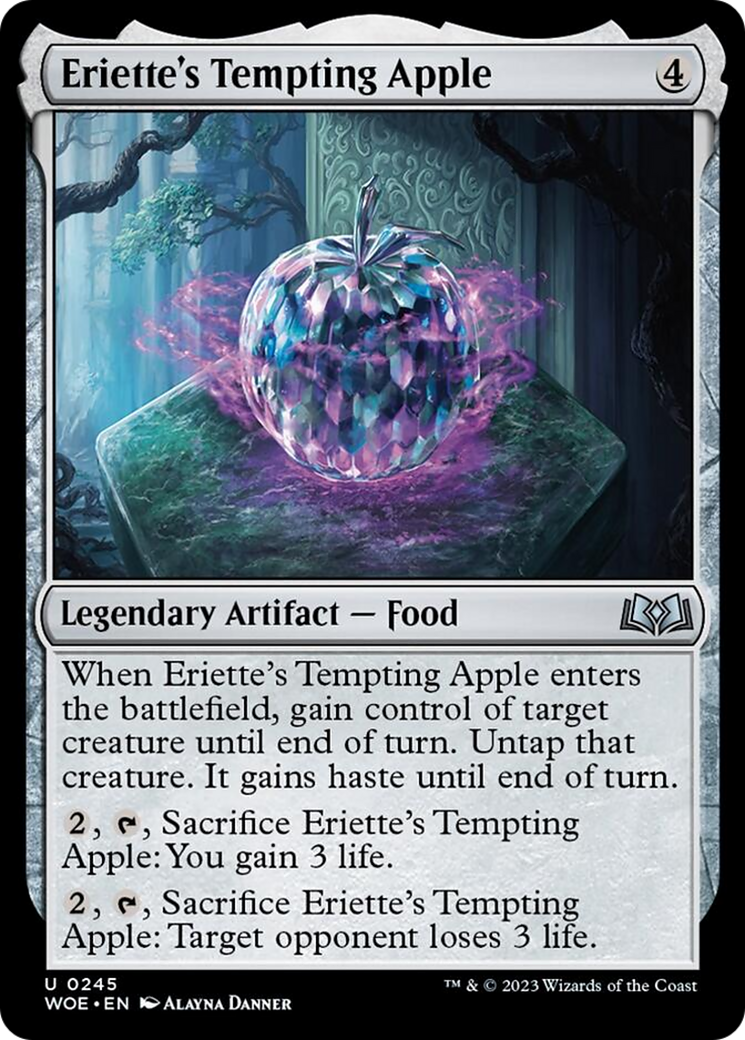 Eriette's Tempting Apple [Wilds of Eldraine] | Galactic Gamez