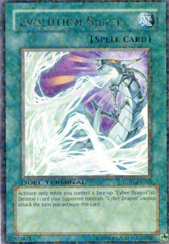 Evolution Burst [DT01-EN045] Rare | Galactic Gamez