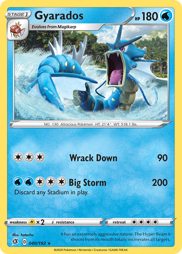 Gyarados (040/192) [Sword & Shield: Rebel Clash] | Galactic Gamez