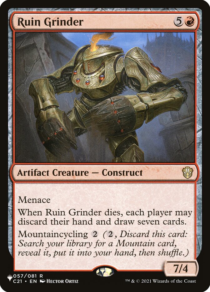 Ruin Grinder [The List] | Galactic Gamez