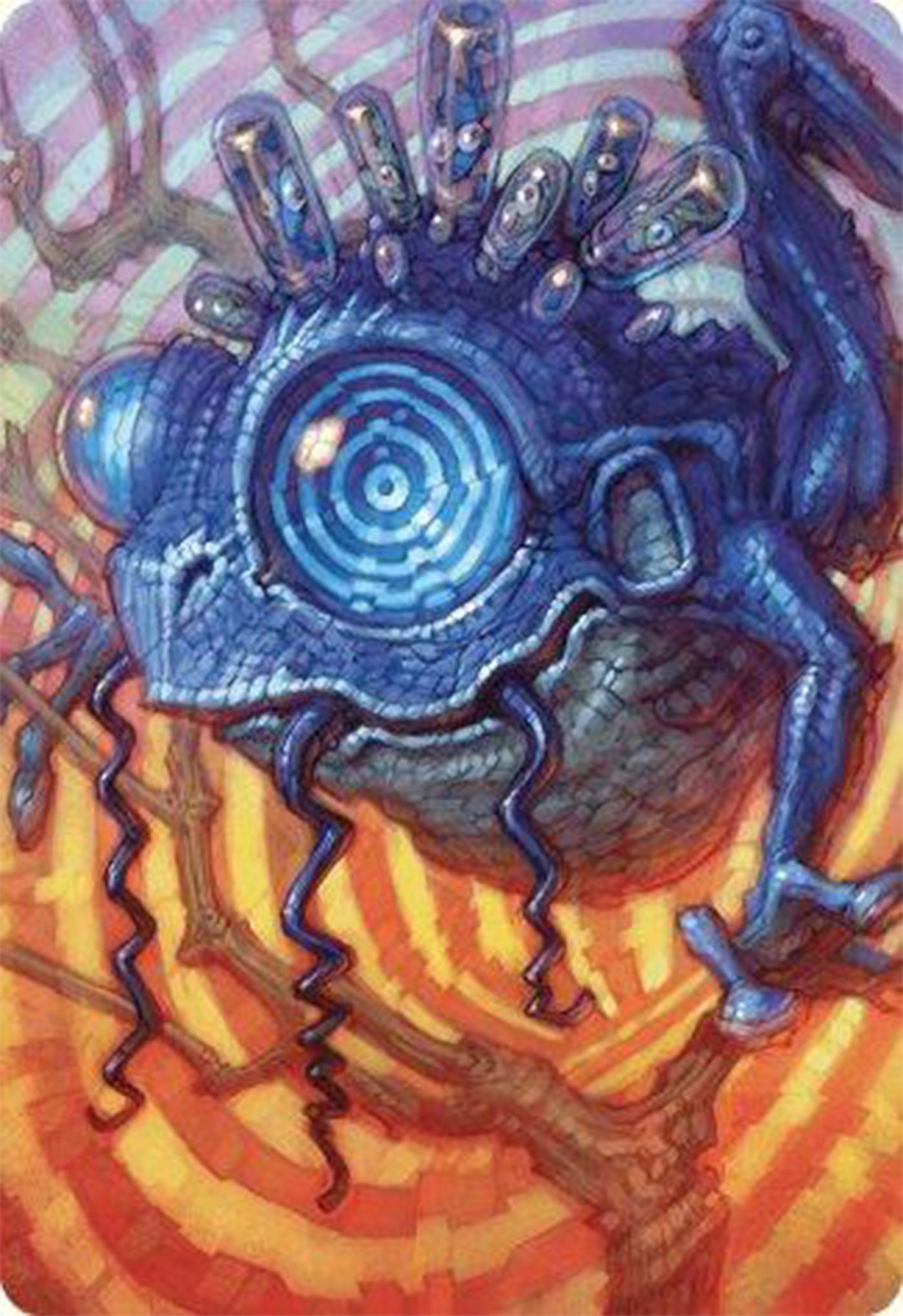 Psychic Frog Art Card [Modern Horizons 3 Art Series] | Galactic Gamez