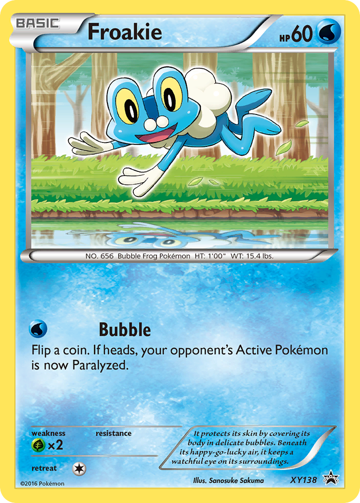 Froakie (XY138) [XY: Black Star Promos] | Galactic Gamez