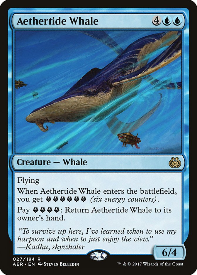 Aethertide Whale [Aether Revolt] | Galactic Gamez