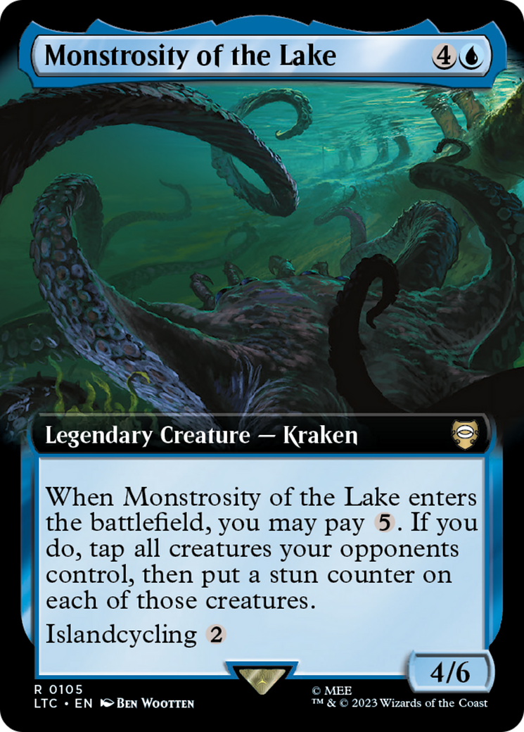 Monstrosity of the Lake (Extended Art) [The Lord of the Rings: Tales of Middle-Earth Commander] | Galactic Gamez