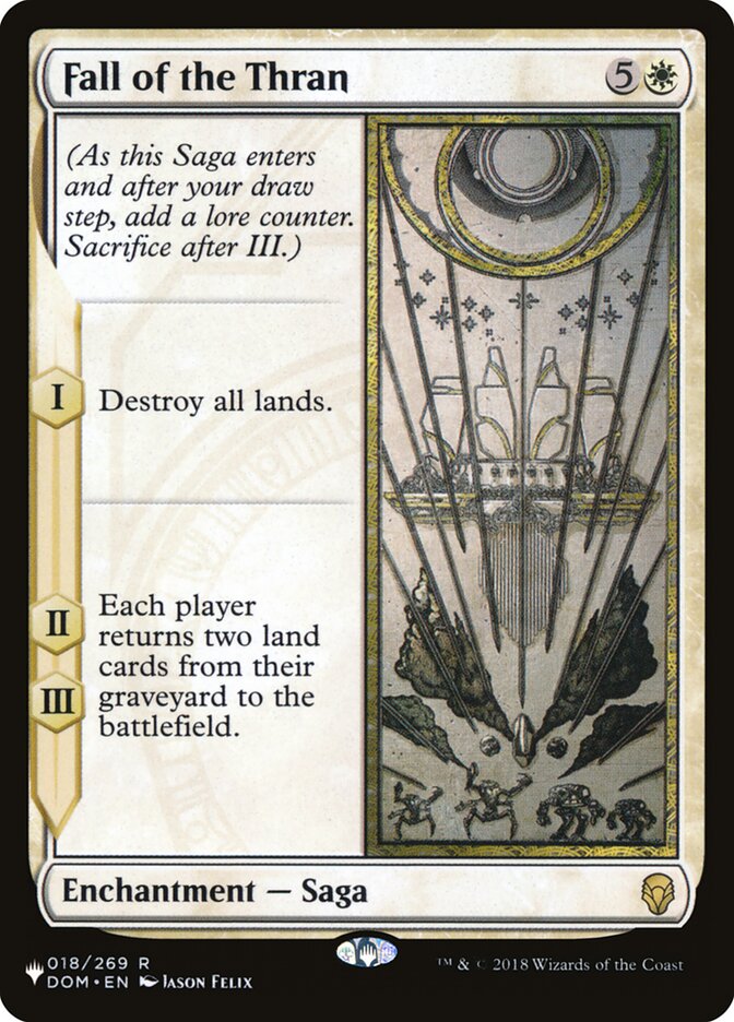 Fall of the Thran [The List] | Galactic Gamez