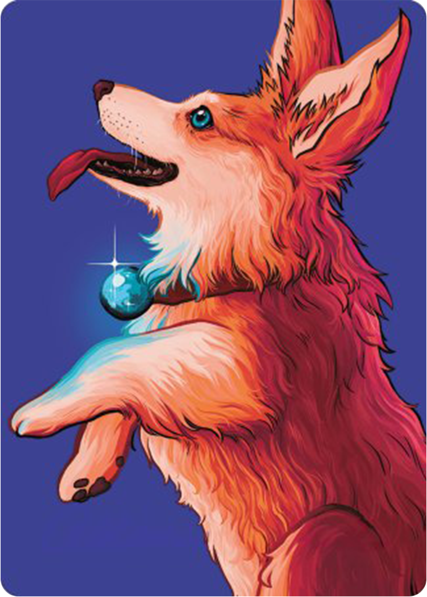 Phelia, Exuberant Shepherd Art Card [Modern Horizons 3 Art Series] | Galactic Gamez