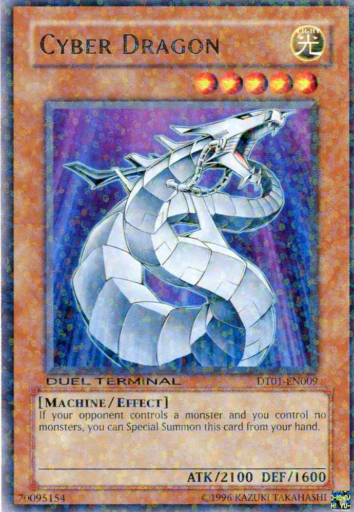 Cyber Dragon [DT01-EN009] Rare | Galactic Gamez