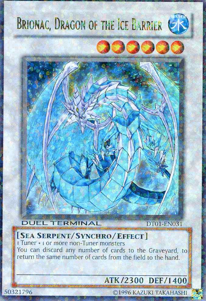 Brionac, Dragon of the Ice Barrier [DT01-EN031] Ultra Rare | Galactic Gamez