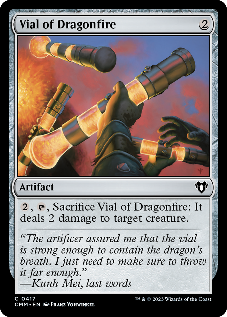 Vial of Dragonfire [Commander Masters] | Galactic Gamez