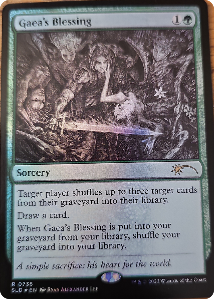 Gaea's Blessing (Sketch Showcase) [Secret Lair Drop Series] | Galactic Gamez