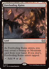 Foreboding Ruins [Duskmourn: House of Horror Commander] | Galactic Gamez